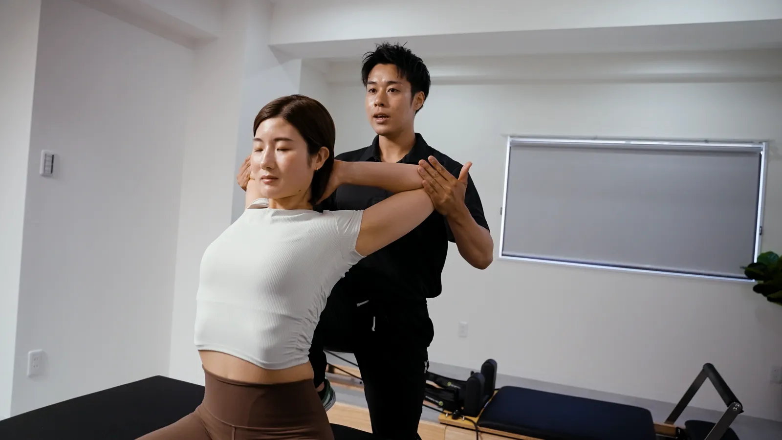 パーソナルストレッチの施術